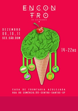 Poster do Evento 'Encontro de Criadores'
