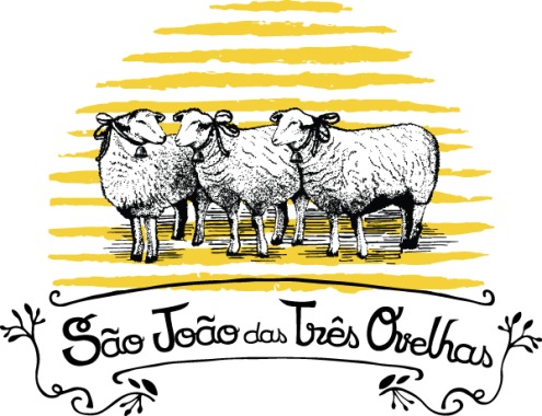 Logotipia da Fazenda 'São João das Três Ovelhas'