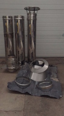 Vente de conduit de fumée en inox 304 - 316L direct d'usine, prix imbattable, tout type d'utilisation, pellets, fioul, gaz condensation, bois etc...
en kit, ou avec pose.