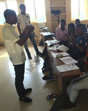 A 3-day Comprehensive Practical Training on Closed-Circuit Television (CCTV) Cameras for the National Association of Telecommunication Science Students (NATECSS), UNILORIN Chapter.