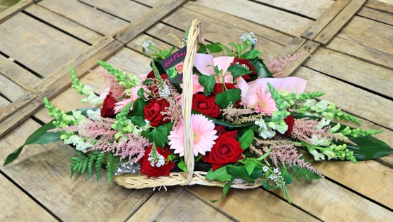 Panier de fleurs