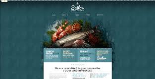 catering or restaurant web design