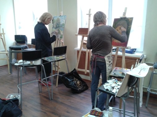 Mes élèves en plein travail