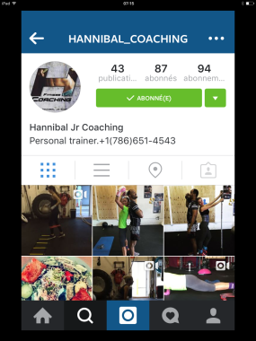 Follow me on Instagram
