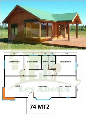 casa 74 mts2 valor $19.600.000 