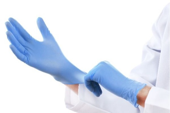 Gants jetables en nitrile