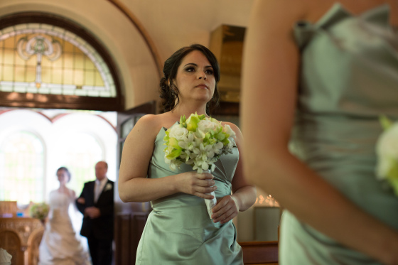 Melania G's  sister. She was part of her bridal party, they all  looked gorgeous. . Makeup by me