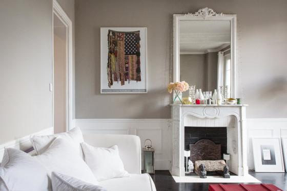 Décoration d'un séjour : style shabby chic