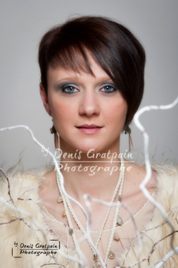 Morgane, photo réalisée en studio