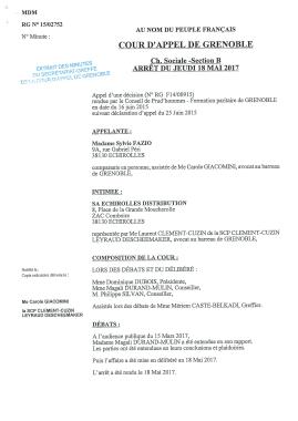 Procédure prud'homale de ma cliente contre son employeur LECLERC : 45 000 €  gagnés par ma cliente
