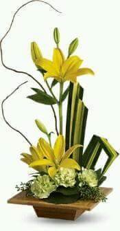 El estilo Ikebana, nos encanta.