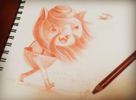 Scketchbook diario, creación de personaje.