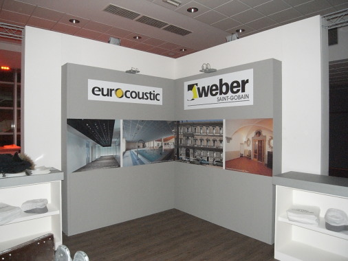 Decorazione di stand fieristico