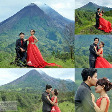 Foto prewedding Outdoor Astrid+Rickson di Lereng Gunung Merapi Yogyakarta. Foto prewed by Poetrafoto, http://prewedding.poetrafoto.com | Follow IG: @poetrafoto | HP+WA: 081328749391