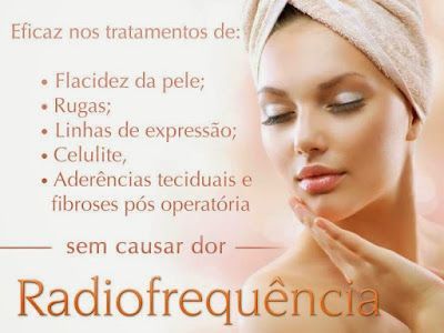 Radiofrequência de rosto e de corpo 