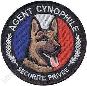Écusson portée par K9SP
