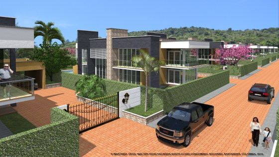 Condominio Santa Clara, Socorro, Santander, Colombia