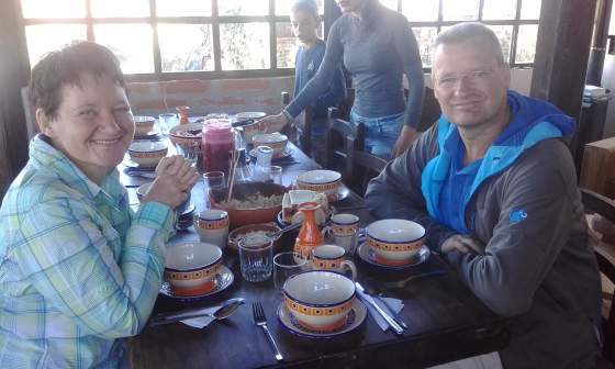 Desayuno en Isinlivi
