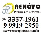 REFORMAS PREDIAIS RENOVO 31 3357 19 61 - www.renovopinturas.com.br Temos vários anos de experiência técnica e a responsabilidade na Segurança, Qualidade e Garantia Total de suas obras, oferecendo a melhor solução técnica resultando no melhor custo/benefício com preço Justo e competitivo.
A marca da reforma e pintura predial em BH e região metropolitana é REFORMAS PREDIAIS RENOVO 31 3357 19 61!
Tenha a certeza e a garantia de quem faz desde 1978, com profissionalismo e solidez.
A parceria certa para sua reforma e pintura predial em BH.
O braço forte dos condomínios é REFORMAS PREDIAIS RENOVO!
Prefira REFORMAS PREDIAIS RENOVO 31 3357 19 61.
Certo de seu elevado espírito de justiça, aguardamos o seu contato para realizarmos um orçamento sem compromisso, desde já somos Gratos pela preferência. 
Indique á REFORMAS PREDIAIS RENOVO 31 3357 1961 á um síndico (a) ou a um condomínio para reforma e ganhe ate 10% de desconto na sua reforma ou na reforma do seu condomínio!
Visite-nos no www.renovopinturas.com.br e comente sobre nós nas redes sociais.