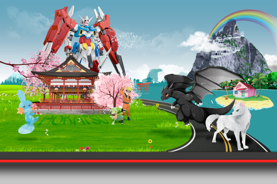 ILLUSTRATION:
Image de fond pour le site HOKATSU.COM