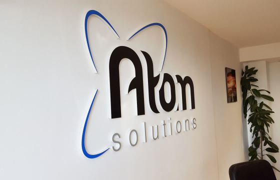 Atom 3D Logo 