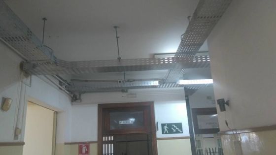 Infraestrutura em eletrocalha