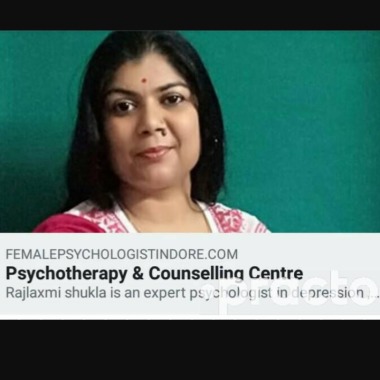 Rajlaxmi Shukla Consulted Psychologist /Counsellor