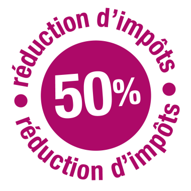 Prestations éligibles à réduction ou crédit d'impôts de 50%