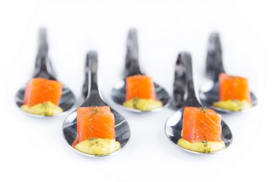 #cbecatering.es cucharita de salmón