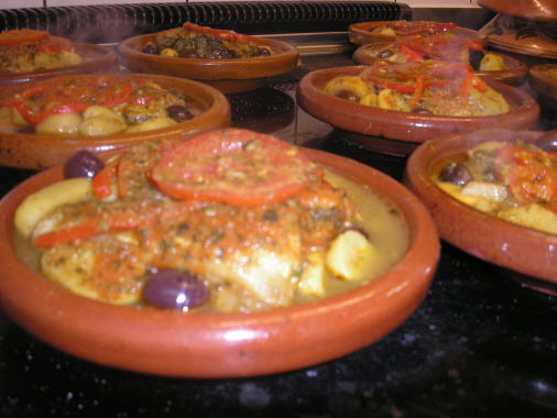 tajine au poisson.