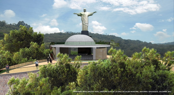 Oratorio Alto de la Cruz, Socorro, Santander, Colombia