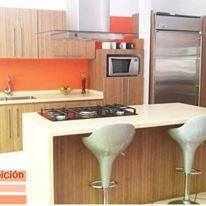 cocina de foil, con resina, en remate.