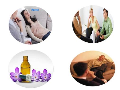 Psicoterapia, Flores de Bach, Hipnosis