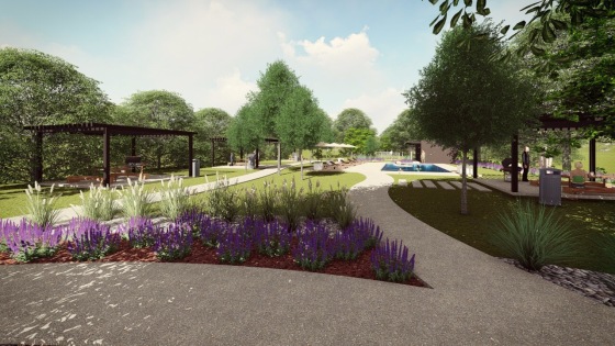 parque residencial