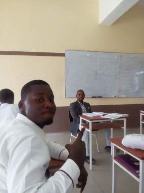 This is one of my personal students, who turned out to be the Head Boy at PTHS, Yenagoa...he is also writing IGCSE by January, 2018