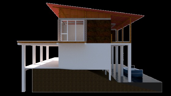 Diseño en 2D y 3D de campamento técnico en Huaquillas - proceso de diseño 2