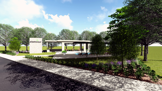 parque residencial
