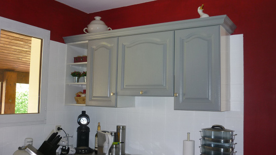 COACHING DECO CUISINE - Rajeunir une cuisine datant des années 90 sans changer le mobilier.