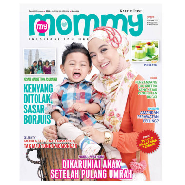 UNO KIDDY sebagai kontributor di beberapa edisi tabloid MOMMY