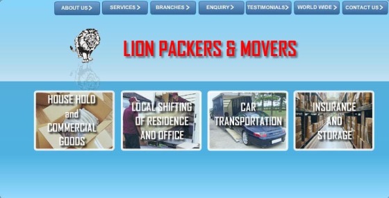 Lion Packers Home page