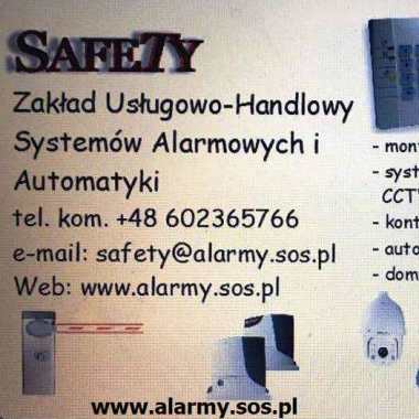 Safety Zakład Usługowo-Handlowy Systemów Alarmowych I Automatyki