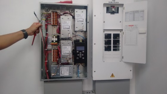 control automático de iluminación 