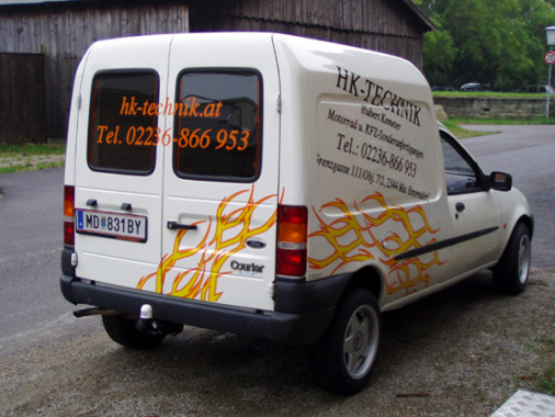 Autobeschriftung Basis FORD Courier