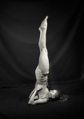 Sublimer, s'élever. La chandelle est la reine des asanas.