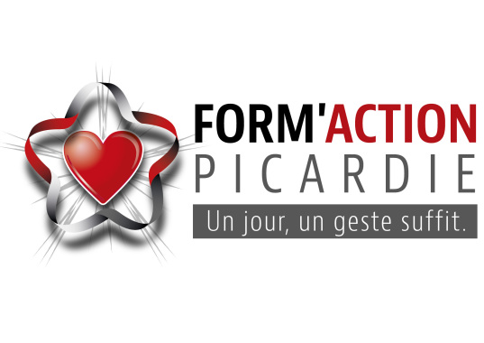 Création de l'identité de la société form'action. Logo et supports de communication