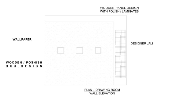 Drawing Room Plan & Design