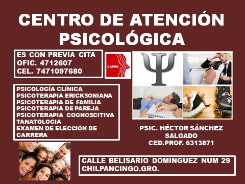 CENTRO DE ATENCION PSICOLOGICA CHILPANCINGO