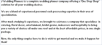 J Wedding Planners