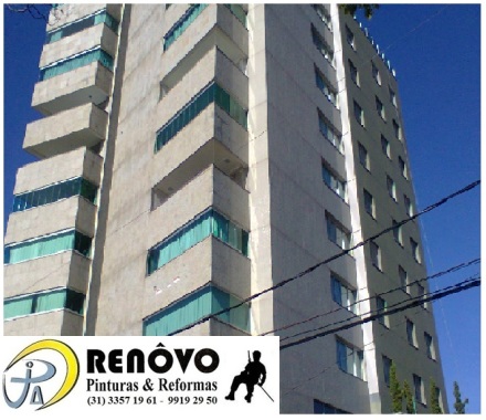 REFORMAS PREDIAIS RENOVO 31 3357 19 61 - www.renovopinturas.com.br Temos vários anos de experiência técnica e a responsabilidade na Segurança, Qualidade e Garantia Total de suas obras, oferecendo a melhor solução técnica resultando no melhor custo/benefício com preço Justo e competitivo.
A marca da reforma e pintura predial em BH e região metropolitana é REFORMAS PREDIAIS RENOVO 31 3357 19 61!
Tenha a certeza e a garantia de quem faz desde 1978, com profissionalismo e solidez.
A parceria certa para sua reforma e pintura predial em BH.
O braço forte dos condomínios é REFORMAS PREDIAIS RENOVO!
Prefira REFORMAS PREDIAIS RENOVO 31 3357 19 61.
Certo de seu elevado espírito de justiça, aguardamos o seu contato para realizarmos um orçamento sem compromisso, desde já somos Gratos pela preferência. 
Indique á REFORMAS PREDIAIS RENOVO 31 3357 1961 á um síndico (a) ou a um condomínio para reforma e ganhe ate 10% de desconto na sua reforma ou na reforma do seu condomínio!
Visite-nos no www.renovopinturas.com.br e comente sobre nós nas redes sociais.