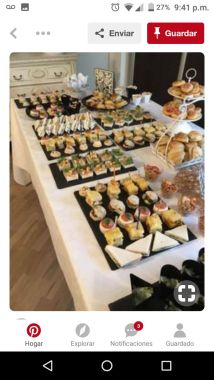 Bocadillos y Canapés